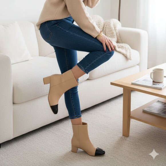 NWOT Stuart Weitzman Milla 60 Leather Bootie - Picture 1 of 8
